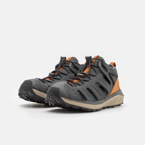 Columbia Trailstorm H20 Shoes Dark Grey Orange - Picture 1 of 7
